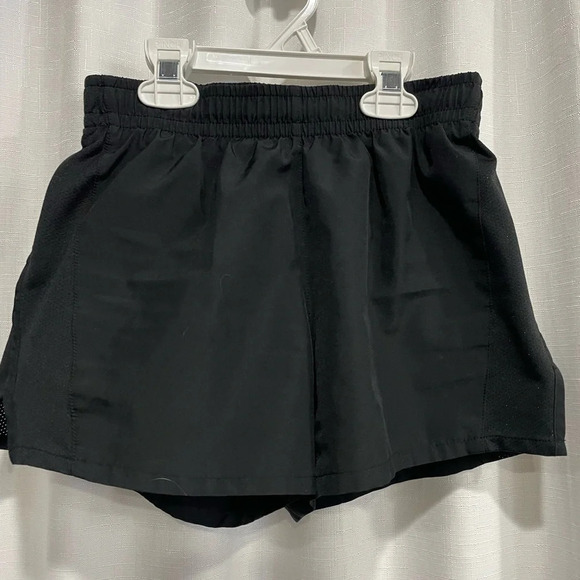 Nike Dri-Fit Workout Running Athletic Shorts Black Size Mediim - Picture 1 of 4